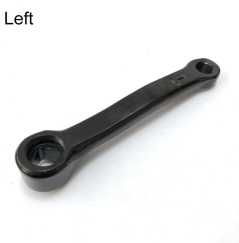 Exercise bike 127mm foot crank accessories Home spinning bike crank, left crank replacement accessories, hole spacing 127 + total length 155 + L left M12 - Image 4