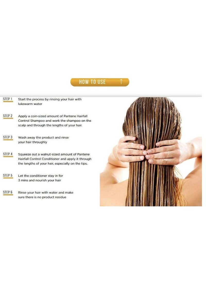 Pantene - Pantene Advanced Hair Fall Control Shampoo, 340ml - Image 1