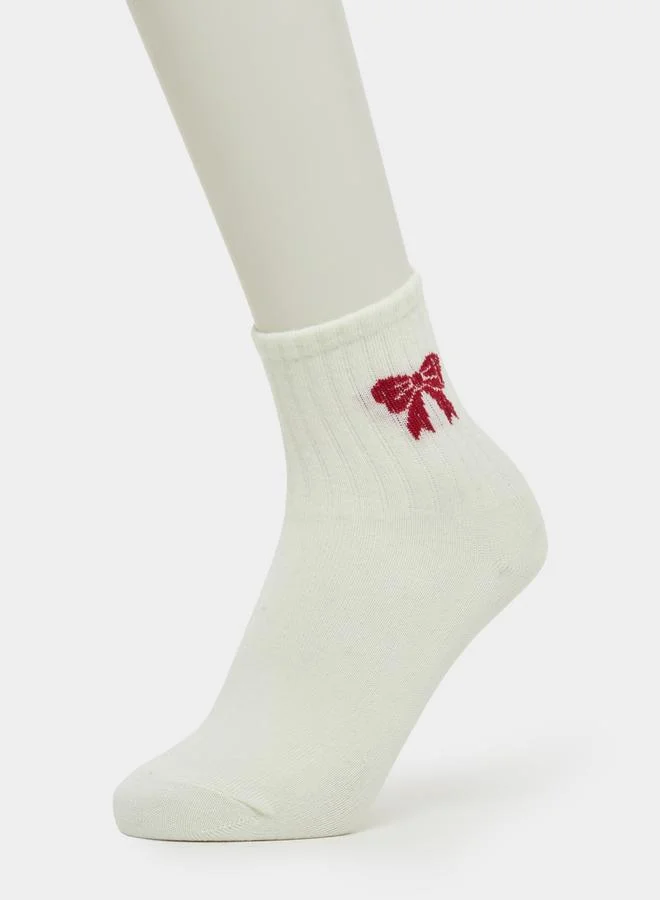 Styli Pack of 5 - Stripe Crew Socks