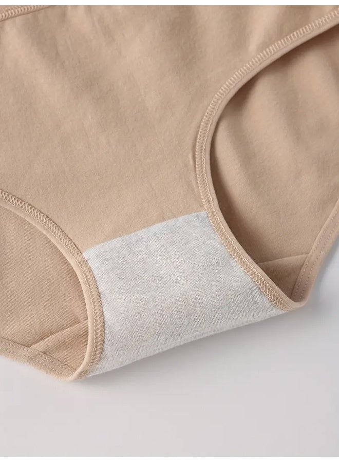 Zeemey 6-Piece Cotton Bikini Breathable Panties Low Waist Fashionable Ladies Panties - Image 3