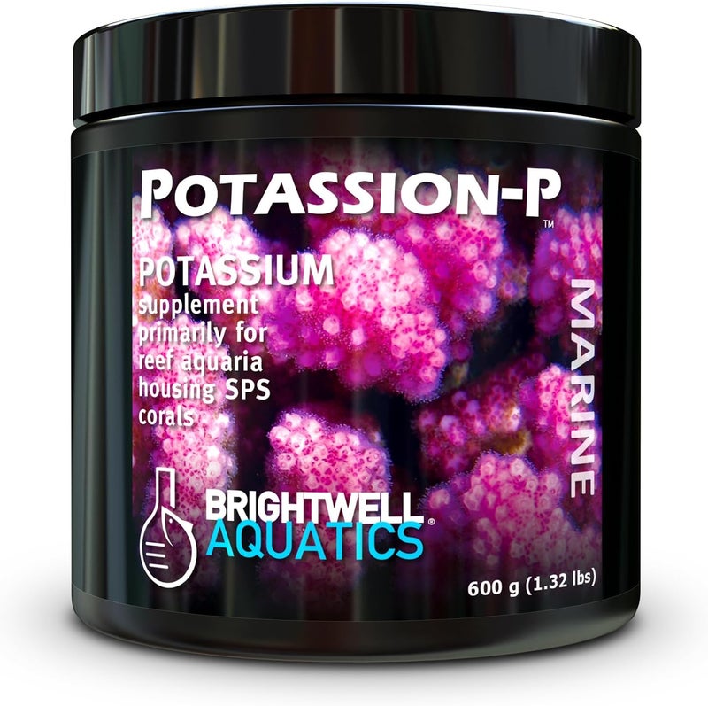 Brightwell Aquatics Potassion-P Potassium Supplement for Reef Aquaria - 600g (1.32 lbs) - Image 1