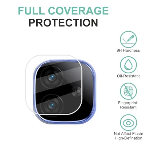 Wisely |Pack of 4pc| Camera Glass Guard Camera Lens Screen Protector for iQOO Neo 10R 5G - Image 2