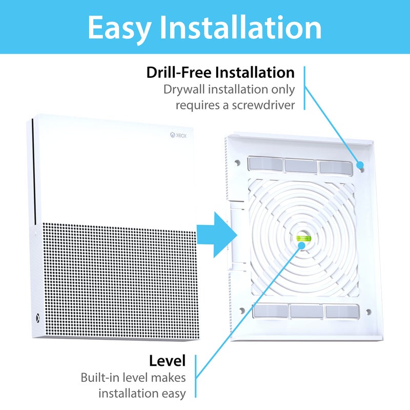 TotalMount for Xbox One S (Mounts Xbox One S on a Wall by Your TV) - Image 3