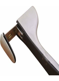 Azm Hırdavat Azm Hardware Penguin Glass Shelf Holder Long Adjustable Matte Chrome  - Image 3