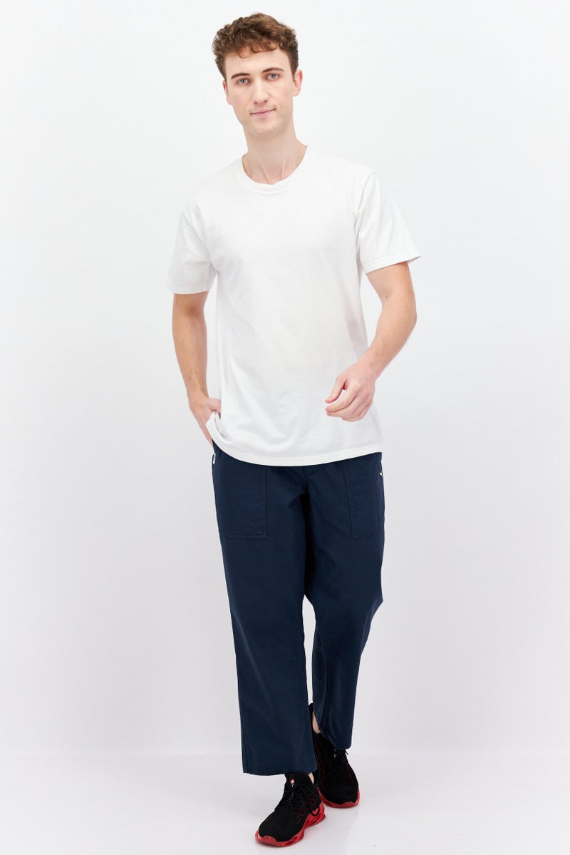 PUMA Men Sportswear Fit Outdoor Pants, Navy Blue - Image 4