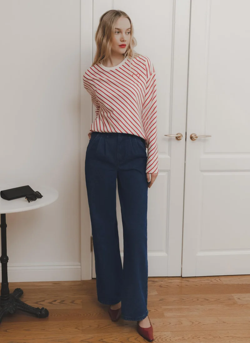 Lichi Loose striped longsleeve