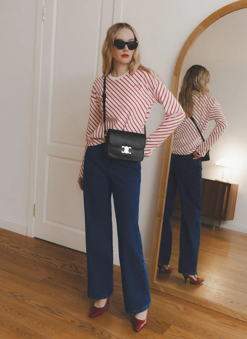 Lichi Loose striped longsleeve