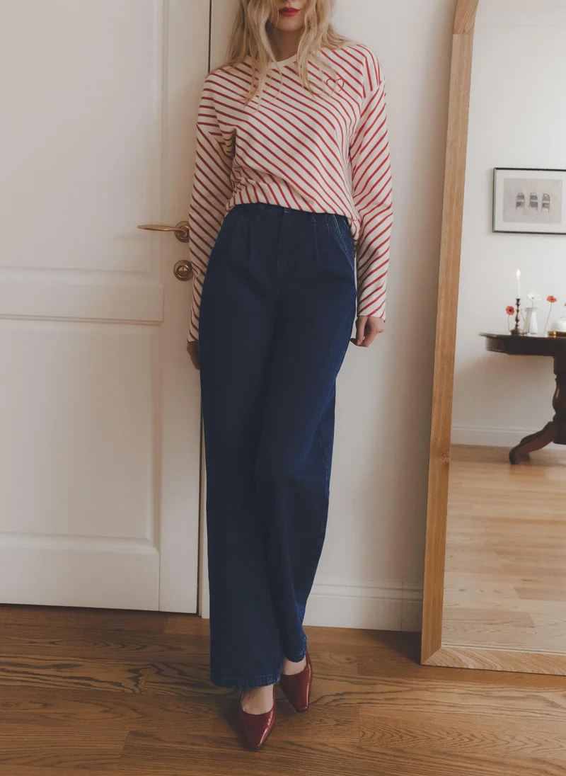 Lichi Loose striped longsleeve