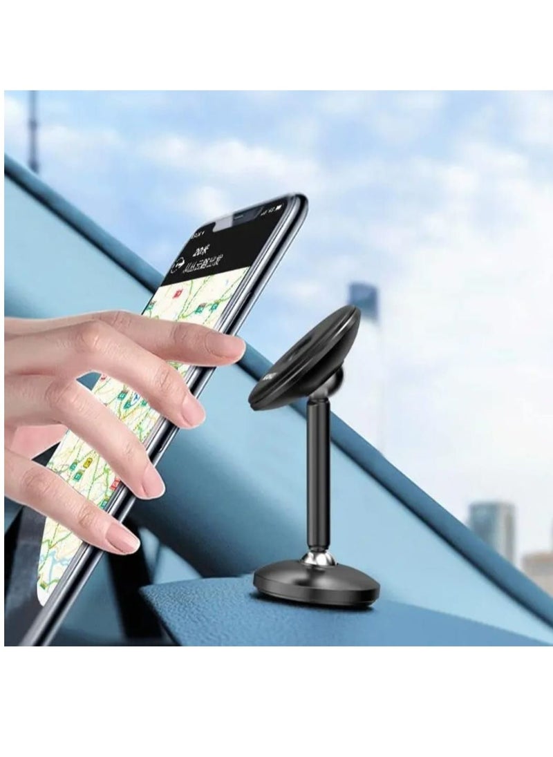 GO-DES - GO-DES GD-HD686 Magnetic Holder . Strong Magnetic Car Holder BLACK - Image 1