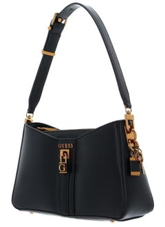 GUESS Guess Ginevra Logo Elite Black Shoulder Bag for Women SB867518  - Image 1