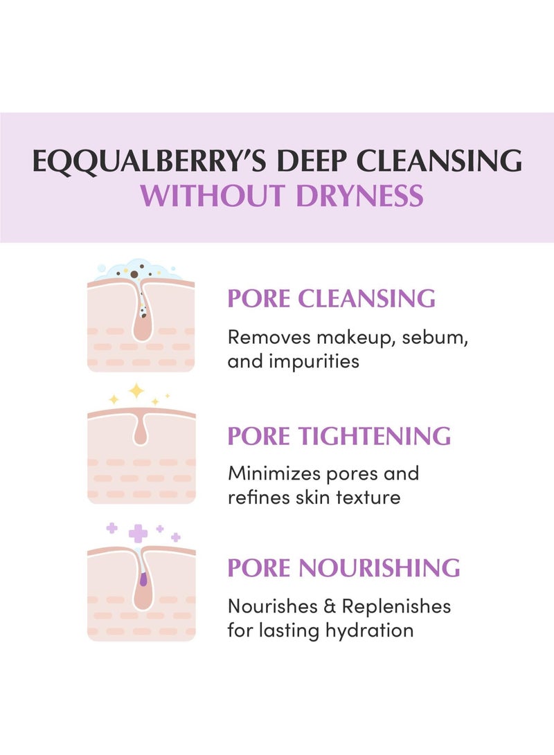 eqqualberry Purple Rice Pore Smoothing Cleansing Oil 200 ml - Image 3