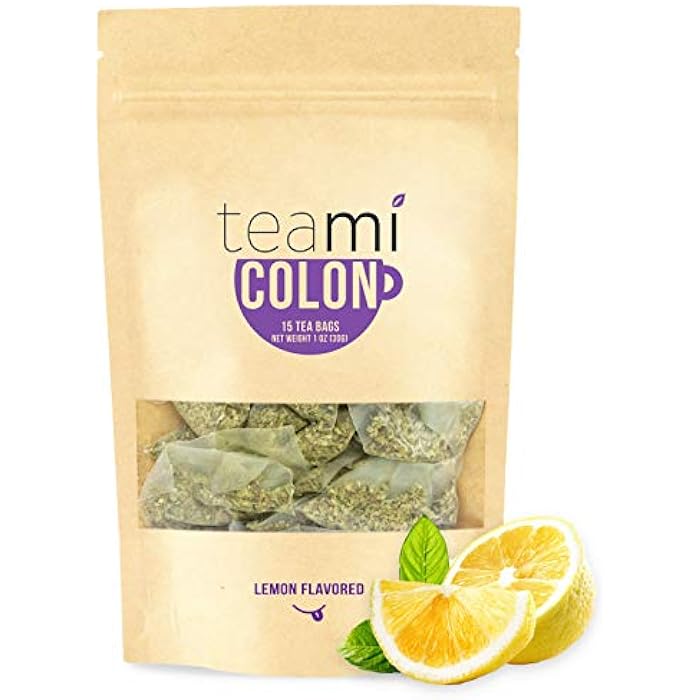 Teami® Colon Cleanse and Detox Tea | All Natural Cleanse tea for Men & Women | 30 Day Supply, 15 Tea Bags (Lemon) - Image 1