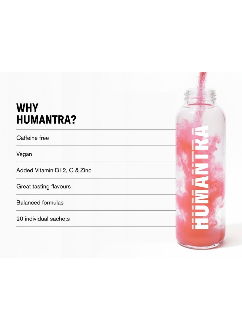 Humantra Berry Pomegranate Electrolyte Hydration Drink Powder - Image 3