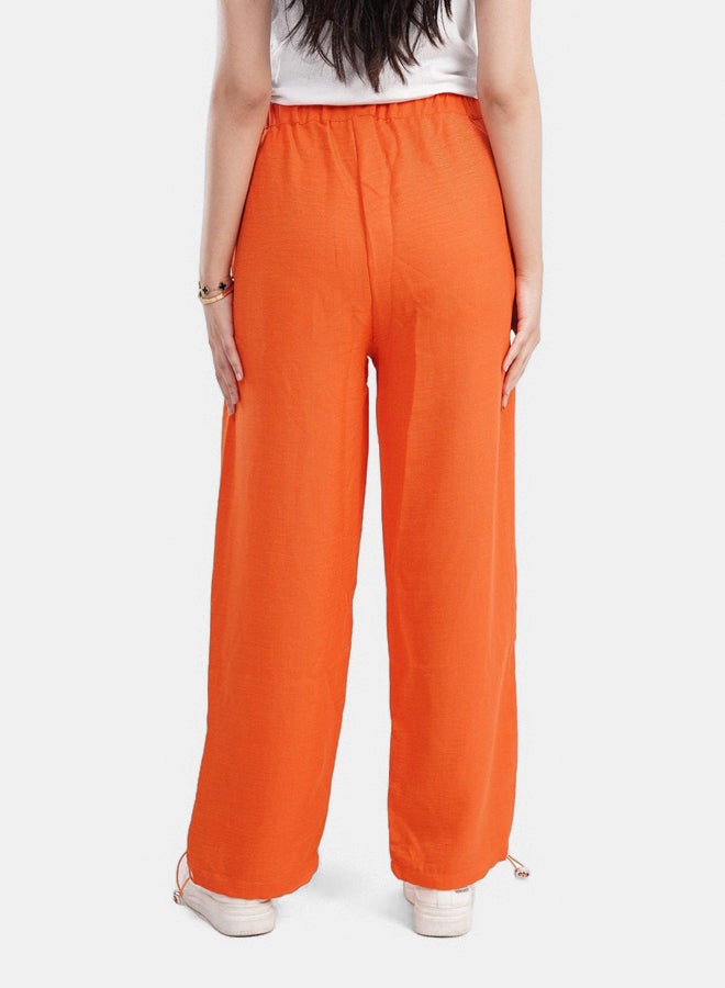 Clue Linen Lounge Parachute Pants - Image 2