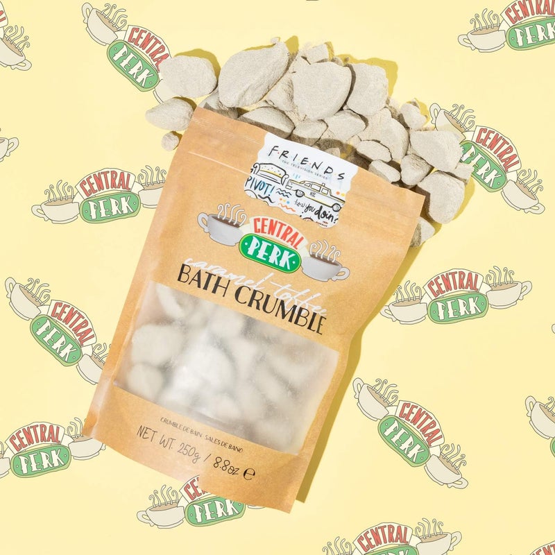 Paladone Central Perk Bath Crumble 250g Caramel Toffee Scented Officially Licensed Friends TV Show Merchandise - Image 4
