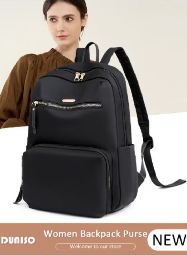 DUNISO New Women’s Minimalist Backpack | Multi - Compartment Design, Stylish and Spacious - Image 1