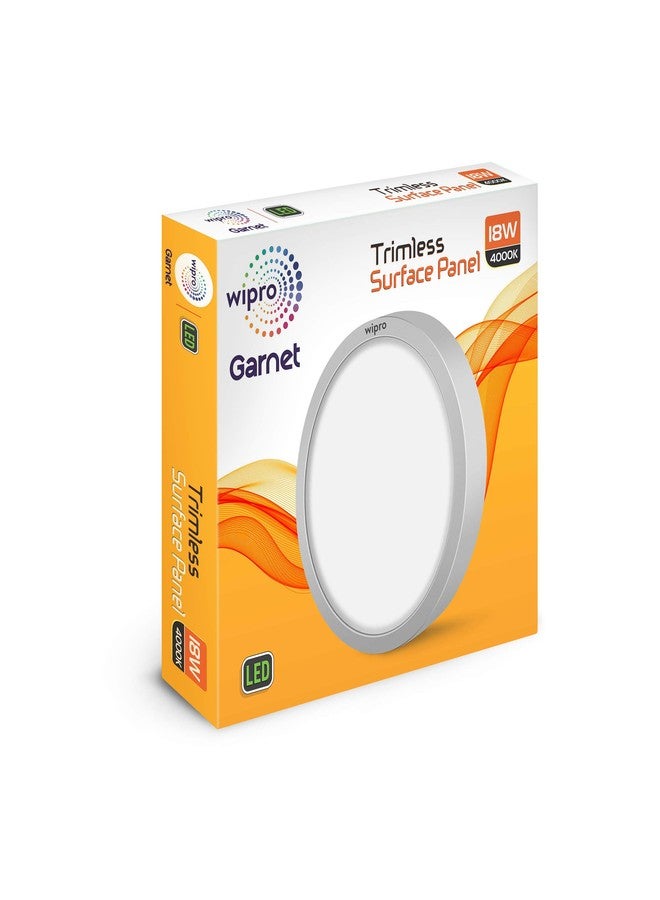 wipro 18W Surface LED Panel Round 4000K - Image 5