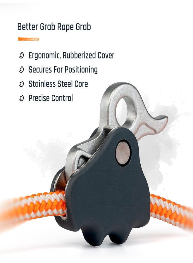 Pelican Rope ProClimb Arborist Positioning Lanyard - 1/2 in x 10 ft Polyester with Steel Snap Hook - Adjustable, High Visibility, ANSI/OSHA Certified for Work Positioning and Tree Climbing - Image 3