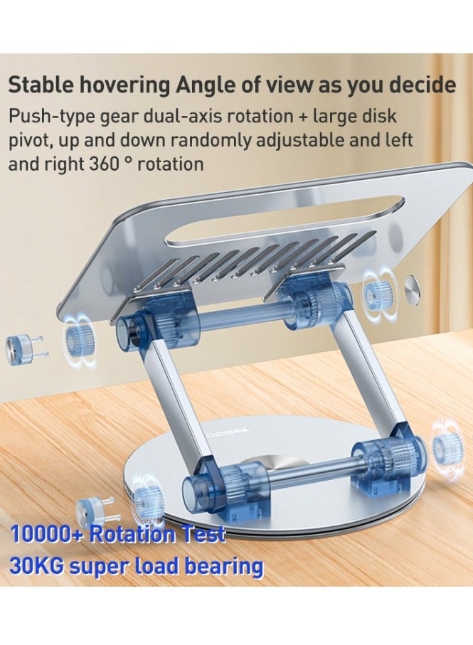 Yesido Strong Stand  Aluminum Alloy Laptop Stand with 360 Rotating Folding Design Good Heat Releasing for Laptop Stand - Image 4