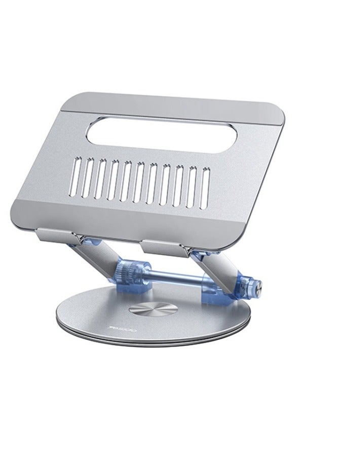 Yesido Strong Stand  Aluminum Alloy Laptop Stand with 360 Rotating Folding Design Good Heat Releasing for Laptop Stand - Image 2