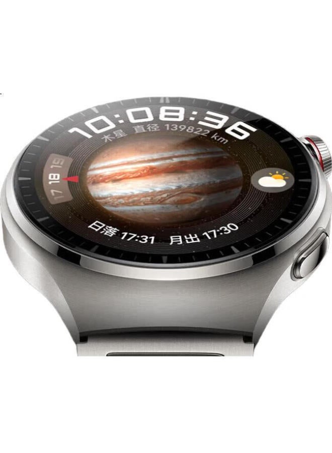 Stiger Compatible With Huawei Watch 4 Pro Watch Strap, Titanium Metal, Suitable For Gt5/4/3/2Pro/Watch3Pro New, Porsche Gt4/Gt2Pro, 22Mm - Image 1