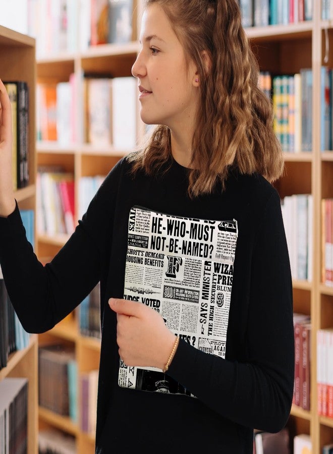غلاف كتاب مستوحى من روايات الخيال، غلاف كتاب لمحبي الكتب، هدية مستوحاة من الكتب، غلاف كتاب هدية، واقي كتاب مع حقيبة بسحاب لمحبي الكتب، هدية لمحبي الكتب 6JB07 - Image 5