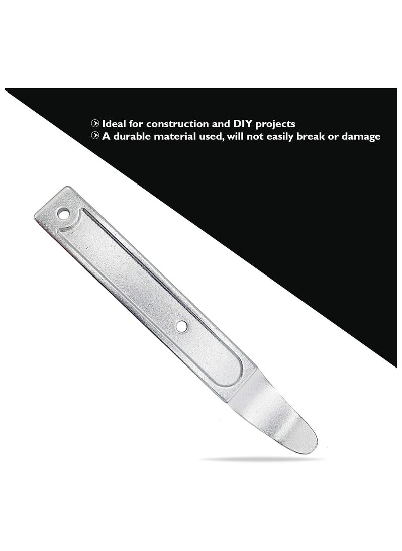 Estrico Pry Bar Tool Utility Bar Stainless Steel Heavy Duty Multipurpose Nail Puller Crowbar Essential Tool for Carpenters DIYers and Mechanics 6Inches  - Image 2