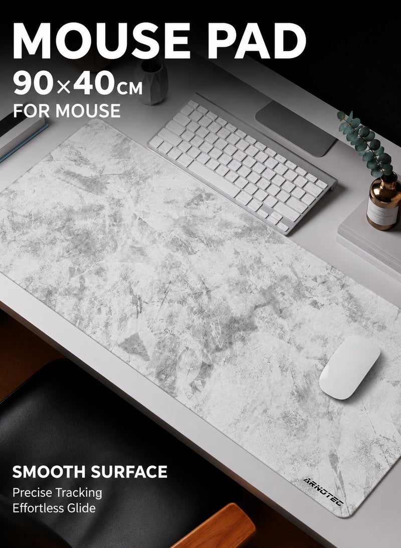 ARNOTEC XXL Gaming Mouse Pad 400×900×3mm – Large Extended Waterproof Mouse Mat with Smooth Surface & Non-Slip Rubber Base for Keyboard & Desktop - Image 3