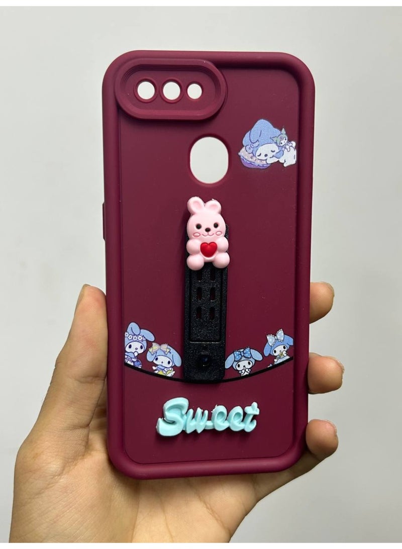 New cartoon design back cover with the word "Sweet" on it, compatible with Oppo F9, A5S, and A12 phones. - Image 2