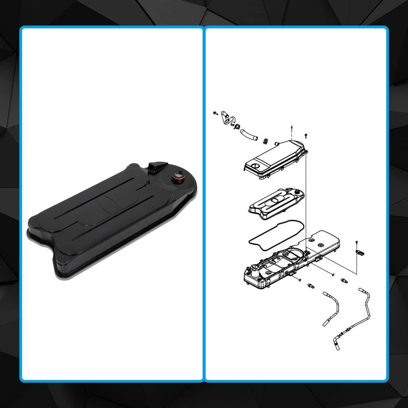 RANSOTO CV52001 Crankcase Ventilation Filter for Dodge Ram 2500 3500 4500 5500 6.7L - Image 4