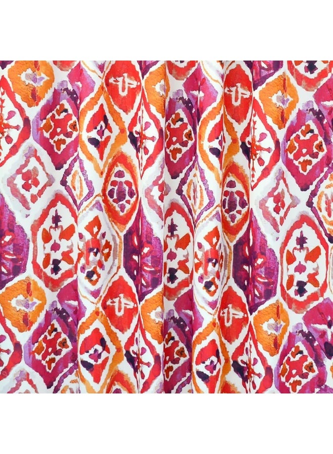 السرعوف الذهبية ستارة دش GOLD MANTIS مقاس 72 × 72 بوصة (183 × 183 سم) - ستارة حمام بوليستر مقاومة للماء وخالية من التجاعيد وسريعة الجفاف مع 12 فتحة معززة - تصميم مطبوع حديث (فويبي) - Image 2