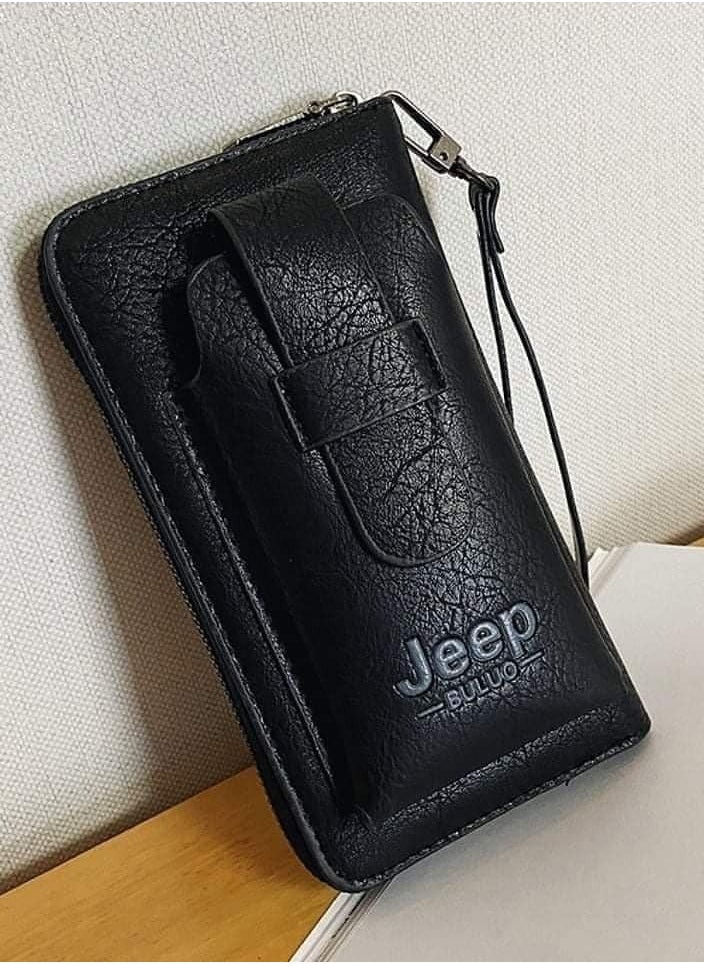 Jeep Buluo Men's Hand Wallet - Black  - Image 3