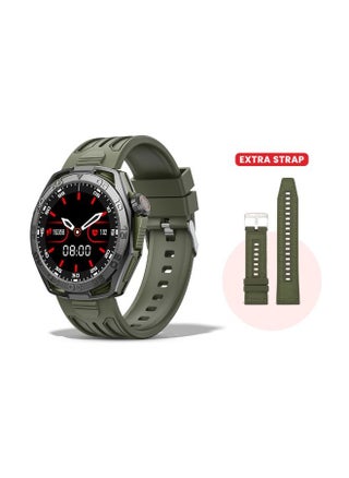 TELUX VITAL Smart Calling Watch with 1.43” AMOLED Display & AI Voice Assistant, Heart Rate & BP Monitoring, Sleep Tracking, 100+ Modes, IP68 Waterproof, 10-Day Battery, Android & iOS Ap (Green) - pzsku/ZEE85CFAB8C44297E98E6Z/45/1746200226/3ca4a3bb-aa93-46ba-8313-e2e28c00eda0