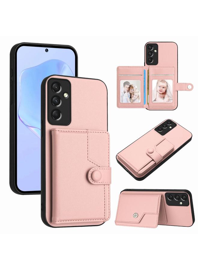 S-TOP Case For Samsung Galaxy A24 4G Button Card Bag RFID Anti-theft Phone Case - Image 1