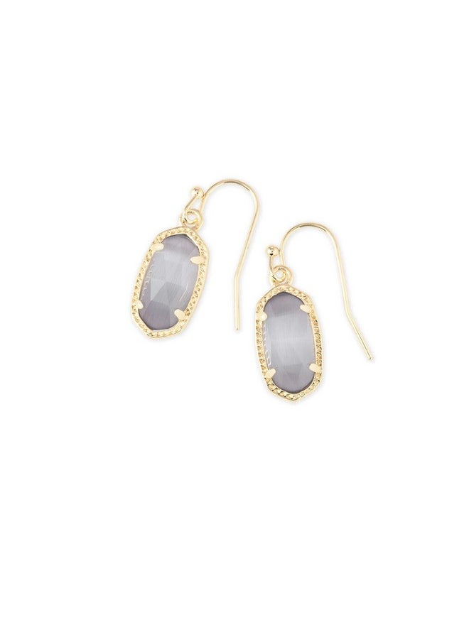 Kendra Scott - Lee Drop Earrings For Women Fashion Jewelry 14K Goldplated Slate Cats Eye - Image 1