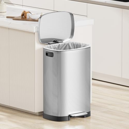 KdbK 132 Gallon Tall Kitchen Drawstring Trash Bags 120 Count Preseparated Garbage Bags Unscented Leak Proof Waste Bag for Kitchen Office Home - Image 3