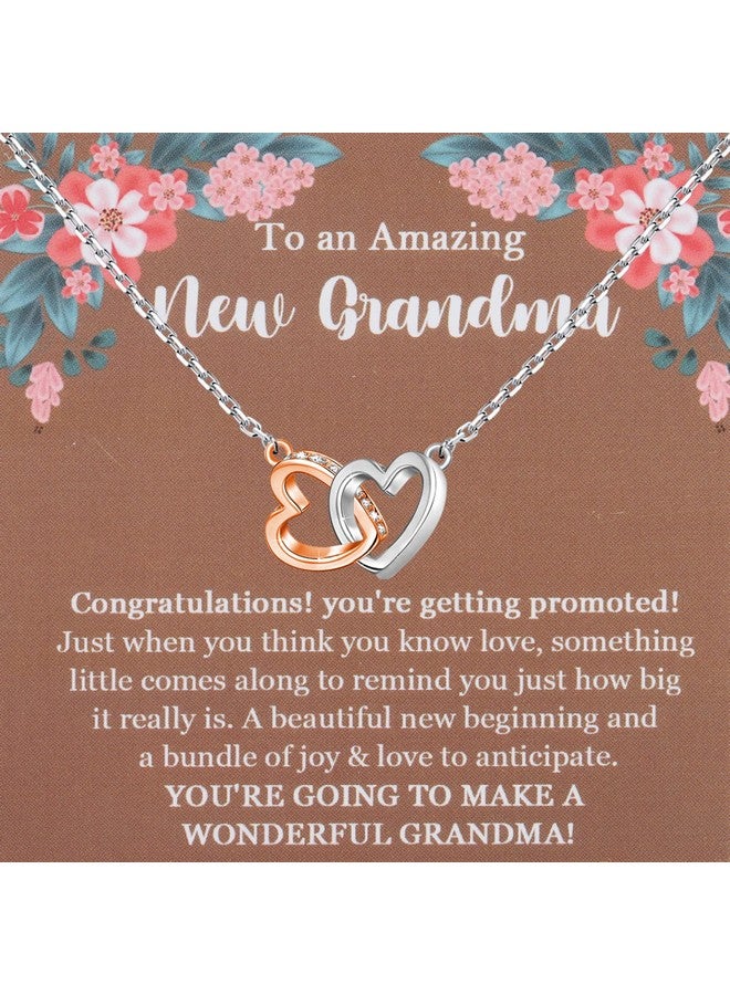 MYOSPARK New Grandma Gift First Time Grandma Necklace Grandma to Be Jewelry Announcement Gift for New Grandma (New Grandma NL) - Image 1