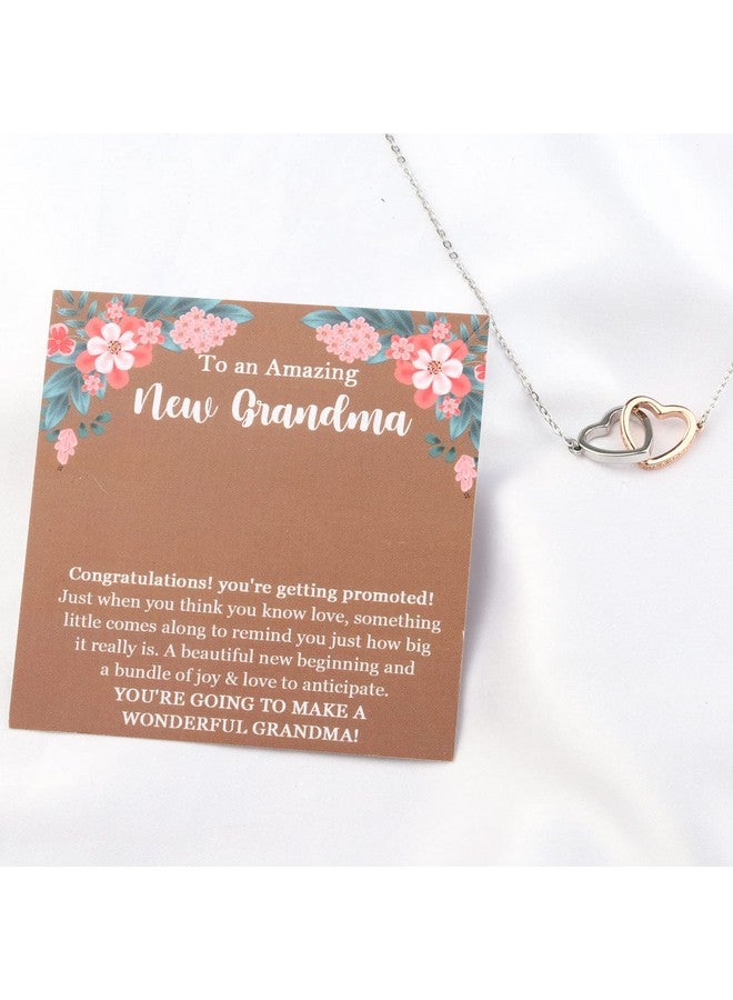 MYOSPARK New Grandma Gift First Time Grandma Necklace Grandma to Be Jewelry Announcement Gift for New Grandma (New Grandma NL) - Image 2