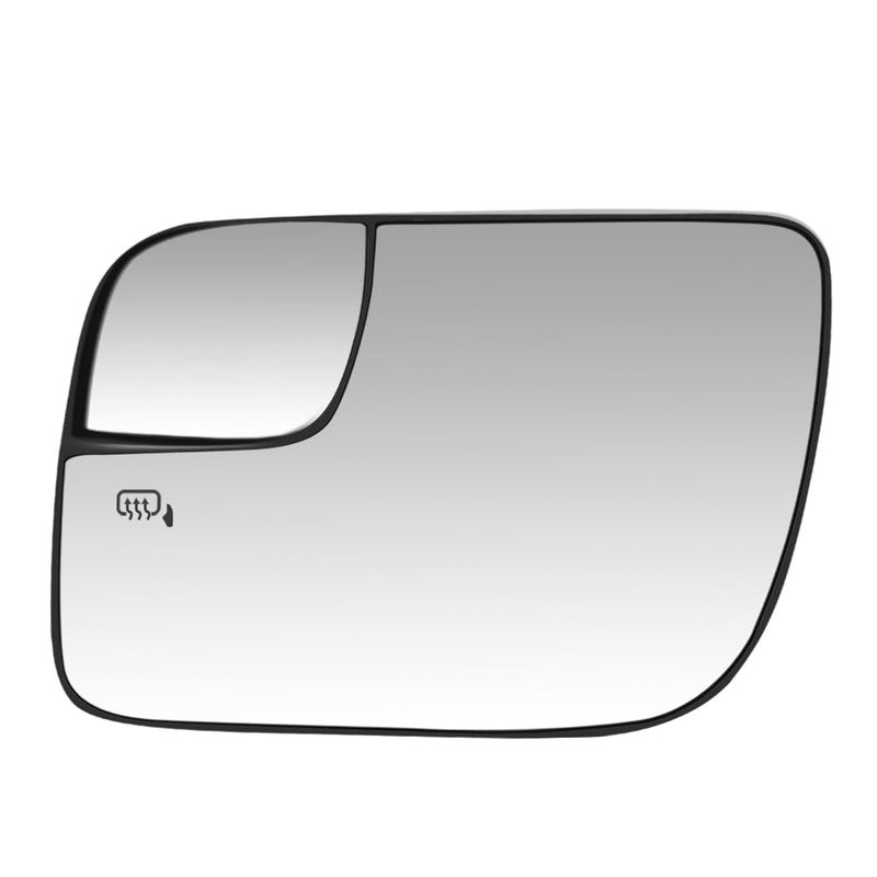 Senzeal Driver Side Heated Mirror Glass Replacement for Ford Explorer 20112019 Blind Spot Mirror Glass BB5Z17K707A Left Side