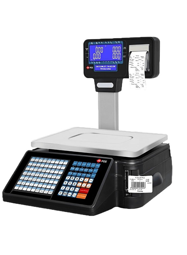 TA POS Electronic barcode scale for printing barcodes and invoices - Image 1