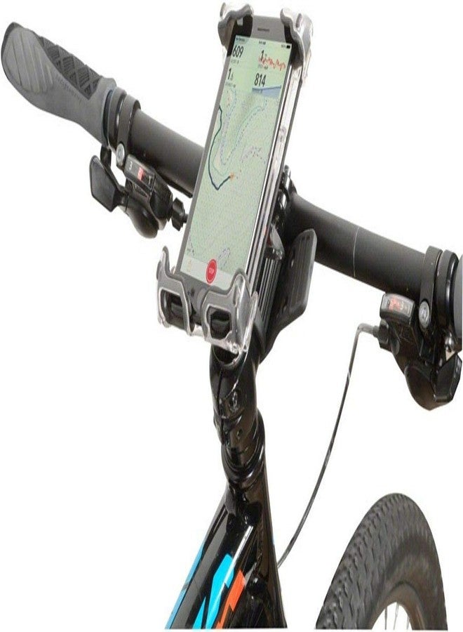 Delta Hefty Bike Phone Mount Cycle - Premium Universal Bicycle Smartphone Holder Adjusts to Any Handlebar & Fits Any Phone or iPhones - Easily Accessible On The Go - Hands-Free Access - Image 3