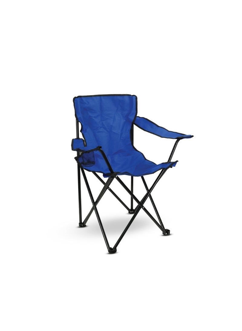 Foldable Camping Beach Chair with Cup Holder Portable Outdoor Chair for Camping Picnic Fishing Garden and Travel HW3990
