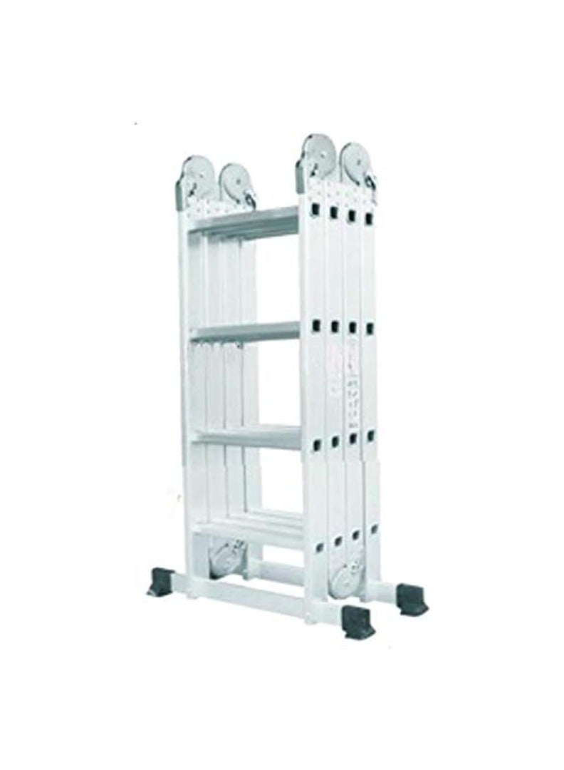 KNP KNP Multipurpose Ladder (5m, Silver) is a versatile and durable ladder designed for home, office, and industrial use.  - Image 2