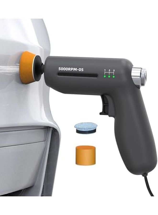 ملمع السيارات الصغير 12 فولت - آلة تلميع وتشميع سيارات خفيفة الوزن للمقطورات وسيارات الرحلات والشاحنات والسيدان - Image 2