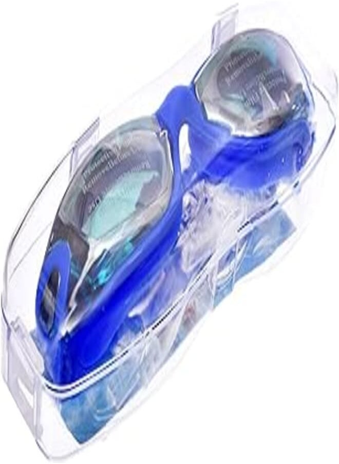 Generic - 3100 High Quality Swimming Goggles For All Ages & Genders, Fog & Water Resistant - Blue - Image 1