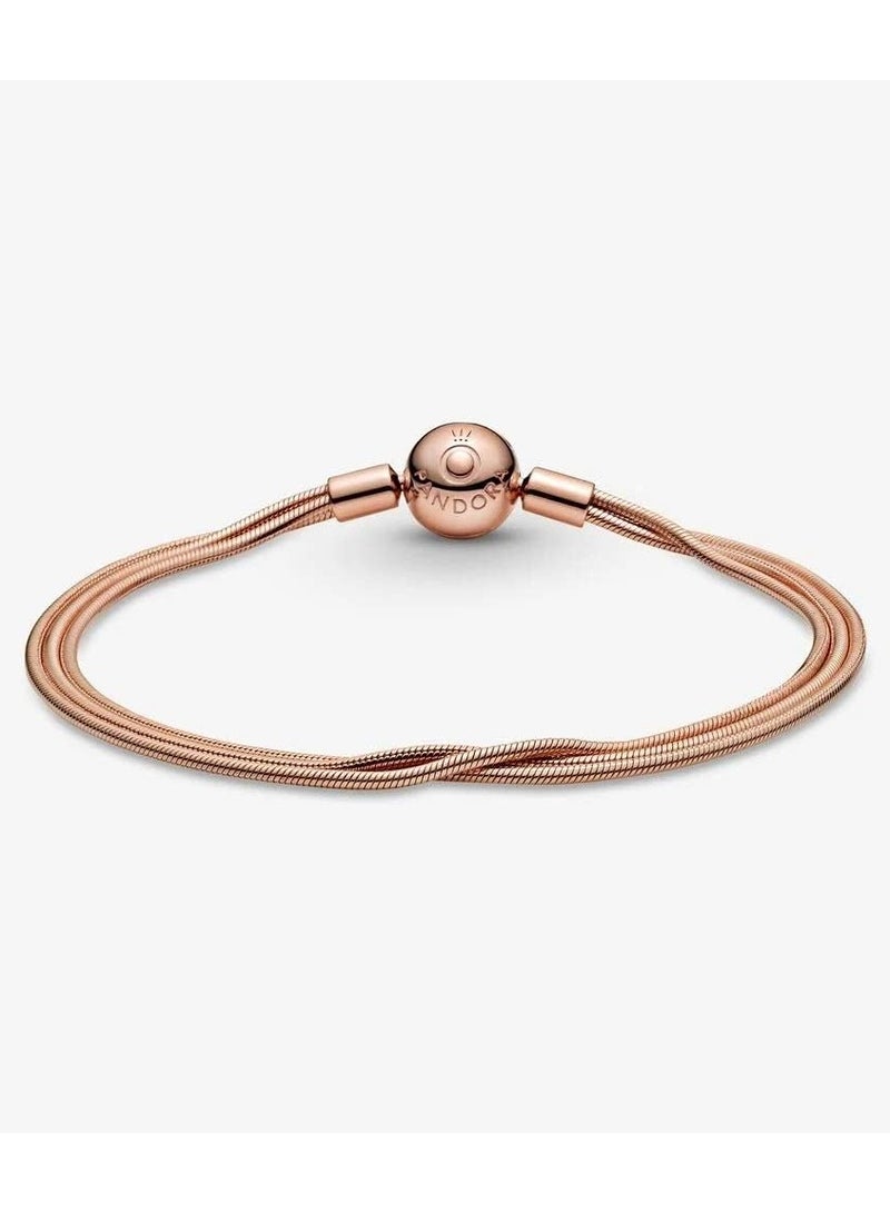 Pan Home Women's Multi-Snake Chain Bracelet - Image 2