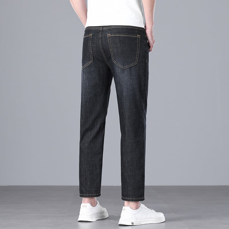 Unisex Classic Denim Jeans Loose Fit Daily Outdoor Wear - Image 3