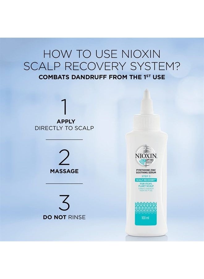 Nioxin Scalp Recovery Step 3 Soothing Serum for Itchy, Flaky Scalp, Anti-Dandruff Treatment with Pyrithione Zinc, 3.38 oz  - Image 2