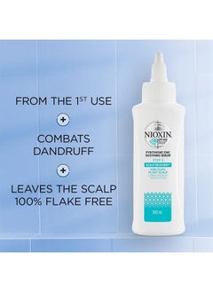 Scalp Recovery Step 3 Soothing Serum for Itchy, Flaky Scalp, Anti-Dandruff Treatment with Pyrithione Zinc, 3.38 oz