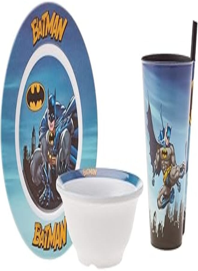 Karaca Karaca | Batman 3 Piece Food Set with Cup 